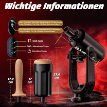 Load image into Gallery viewer, ThrustMax - Freihändig nutzbarer Vollautomatischer Masturbationsbecher (mit Ständer)