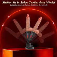 Load image into Gallery viewer, Dildo mit 5 Stoßfunktion &amp; 10 Vibration für Frauen, Vibrator Sex Spielzeug für Paare, Sex Spielzeug für die Frau Männer, Vibratorensets für Frauen Männer, Dildos Sexmaschine Maschinen &amp; Geräte