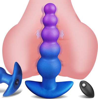 Analvibratoren 10 Vibrationsmodi Analkugeln Prostata Stimulation | Analplug für Frauen Analdildo für Männer fantasy Dildo knot Anal Beads Sex Spielzeug für die Männer Frauen Paare