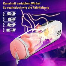 Load image into Gallery viewer, Elektrischer Masturbator für Männer, Realistische Masturbieren 10 Stoß &amp; Variabler Schwenk Beheizter Taschenmuschi Sex Toys, Blowjob Maschine Penis Stimulation Sex Spielzeug für die Männer Solo