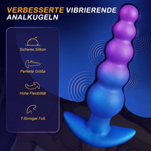 Load image into Gallery viewer, Analvibratoren 10 Vibrationsmodi Analkugeln Prostata Stimulation | Analplug für Frauen Analdildo für Männer fantasy Dildo knot Anal Beads Sex Spielzeug für die Männer Frauen Paare