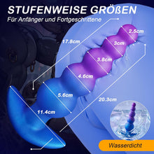 Load image into Gallery viewer, Analvibratoren 10 Vibrationsmodi Analkugeln Prostata Stimulation | Analplug für Frauen Analdildo für Männer fantasy Dildo knot Anal Beads Sex Spielzeug für die Männer Frauen Paare