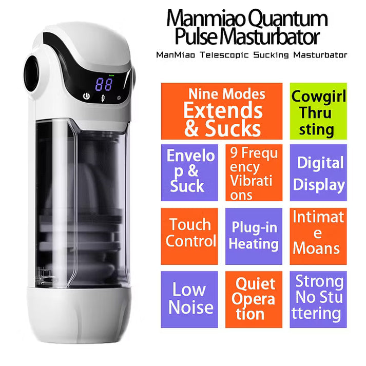 Quantum Pulse – Touch-Bedienung, digitale Anzeige und Burst-Absaugung
